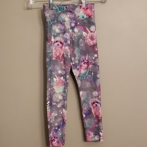 Justice unicorn leggings
